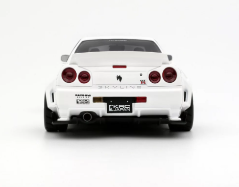 Nissan Skyline GT-R R34 KRC Body Kit Pearl White QX1 2019