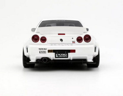 Nissan Skyline GT-R R34 KRC Body Kit Pearl White QX1 2019