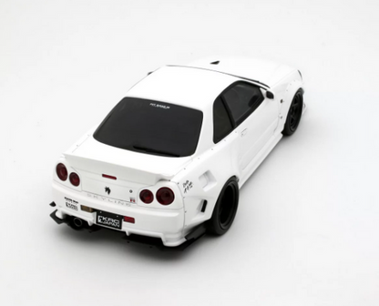 Nissan Skyline GT-R R34 KRC Body Kit Pearl White QX1 2019