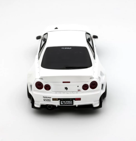 Nissan Skyline GT-R R34 KRC Body Kit Pearl White QX1 2019