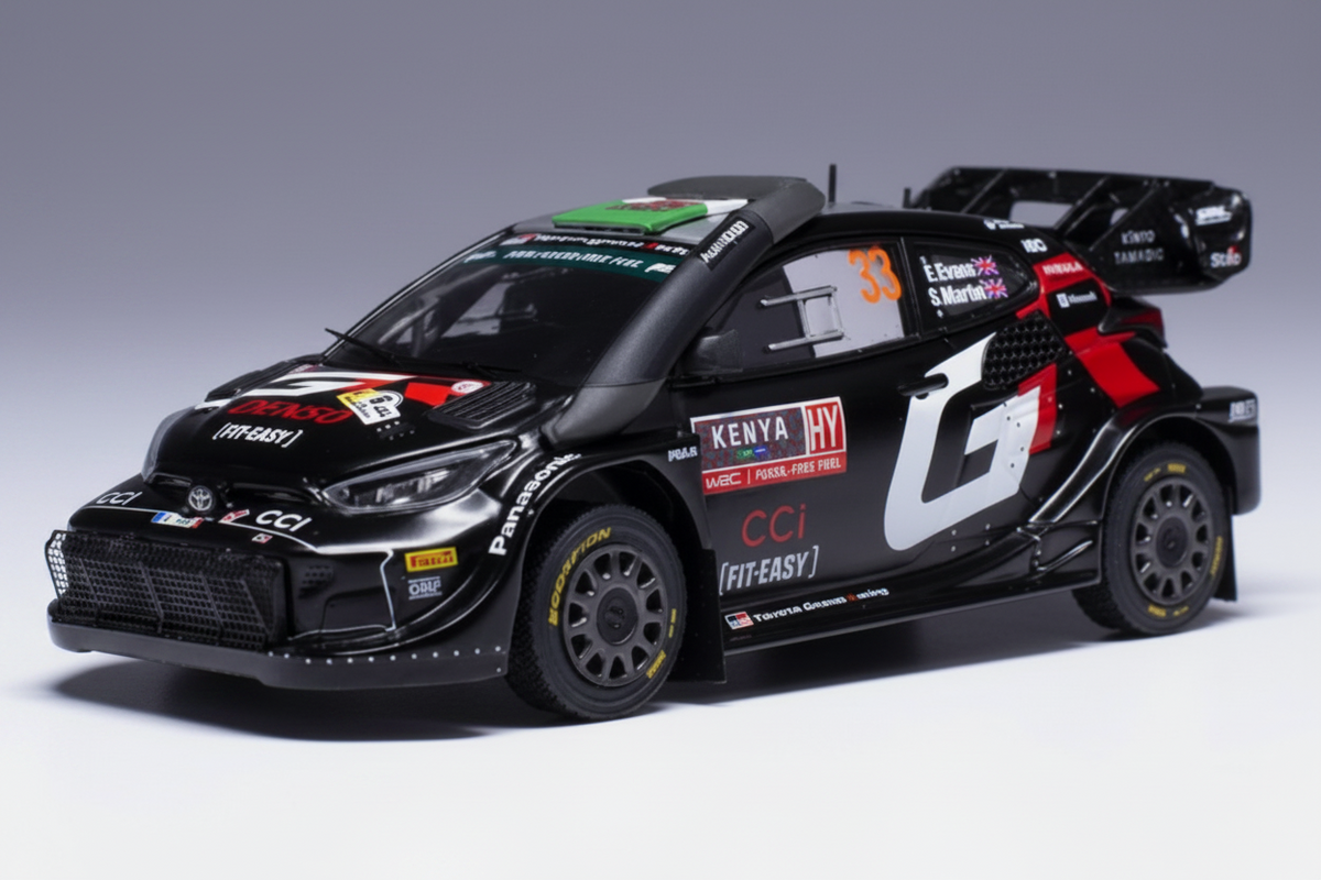 Toyota Yaris Rally 1, WRC, Safari Rallye Kenia, 2024, #33 E.Evans/S.Martin
