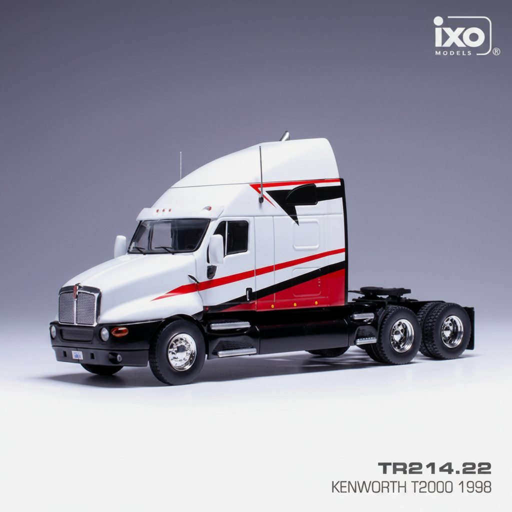 Kenworth T2000, weiss/rot, 1998