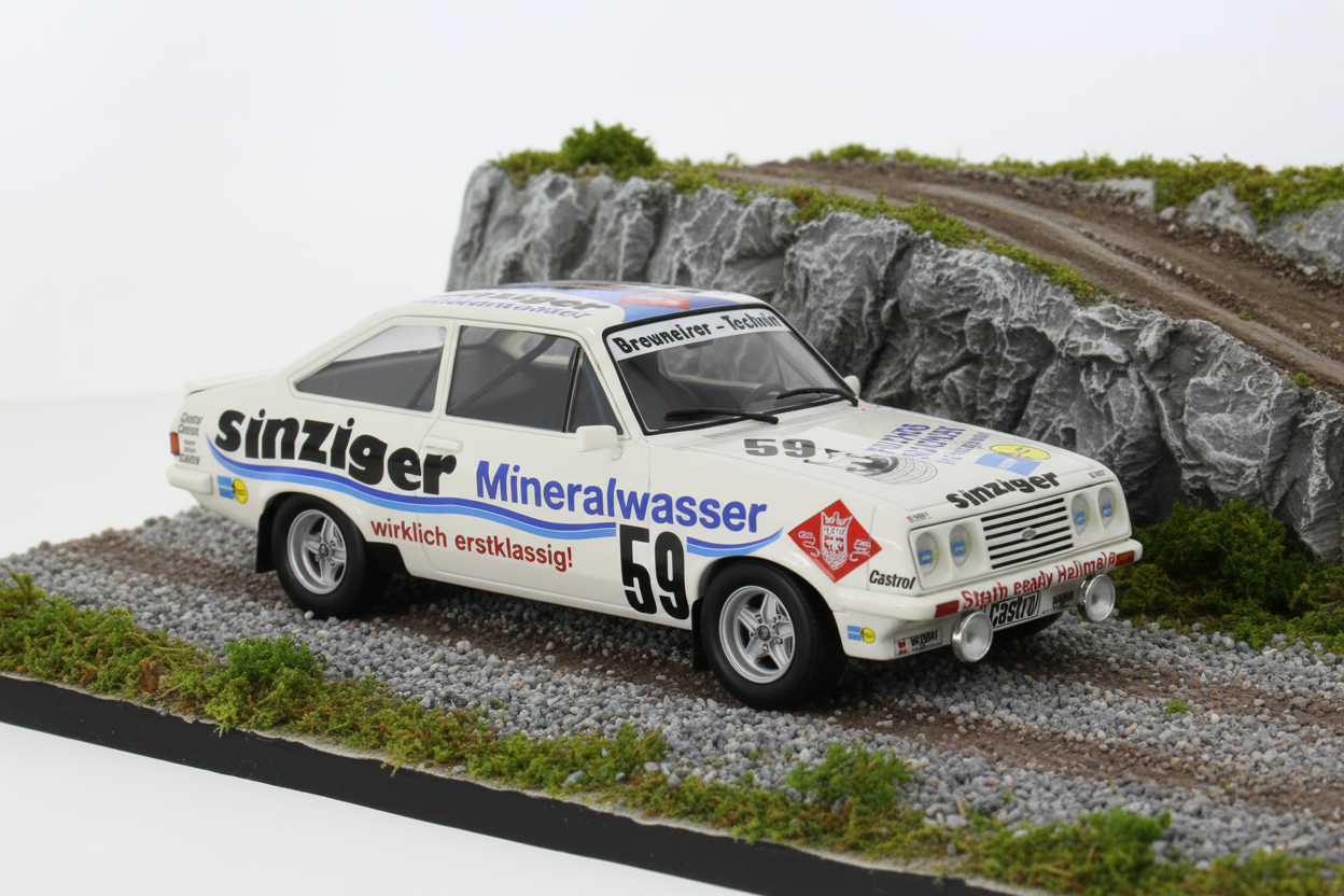 Ford Escort MK II RS 2000, 24h Nürburgring, 1982, Sinziger Mineralbrunnen, #59