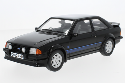 Ford Escort MK III RS Turbo, schwarz, 1985