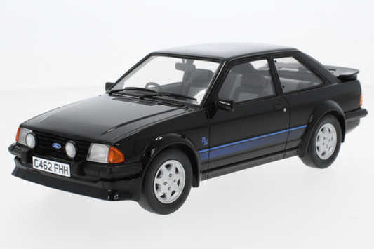 Ford Escort MK III RS Turbo, schwarz, 1985