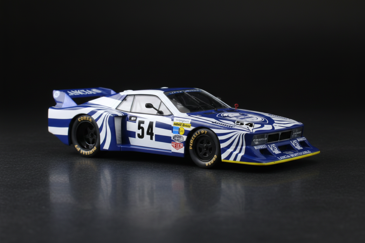 Lancia Beta Montecarlo Gr.5, No.54, 6h Silverstone, W.Röhrl/M.Alboreto, 1980