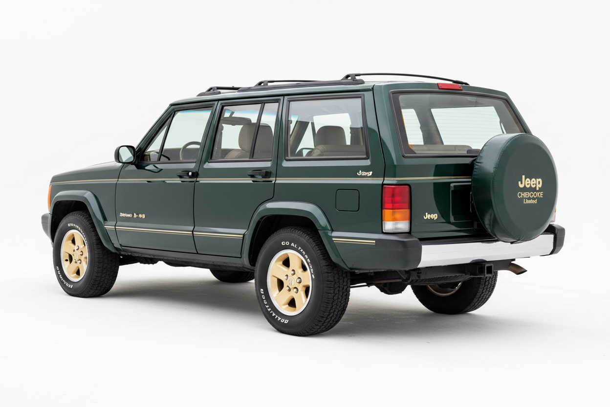 Jeep Cherokee XJ Limited Dark Hunter Green 1995