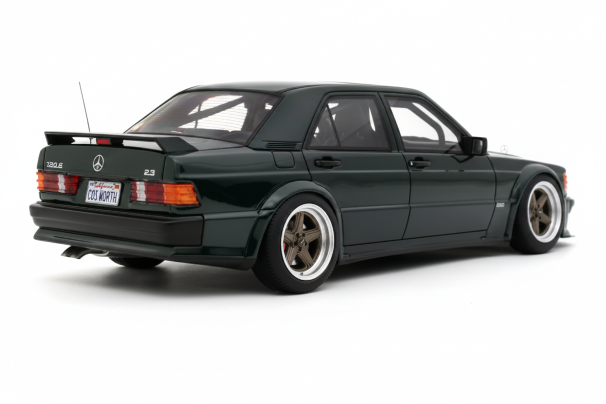 RAUH-WELT REPUBLIK RWR Mercedes 190E 2.5-16 PORSCHE RACING GREEN METALLIC 22G 2025