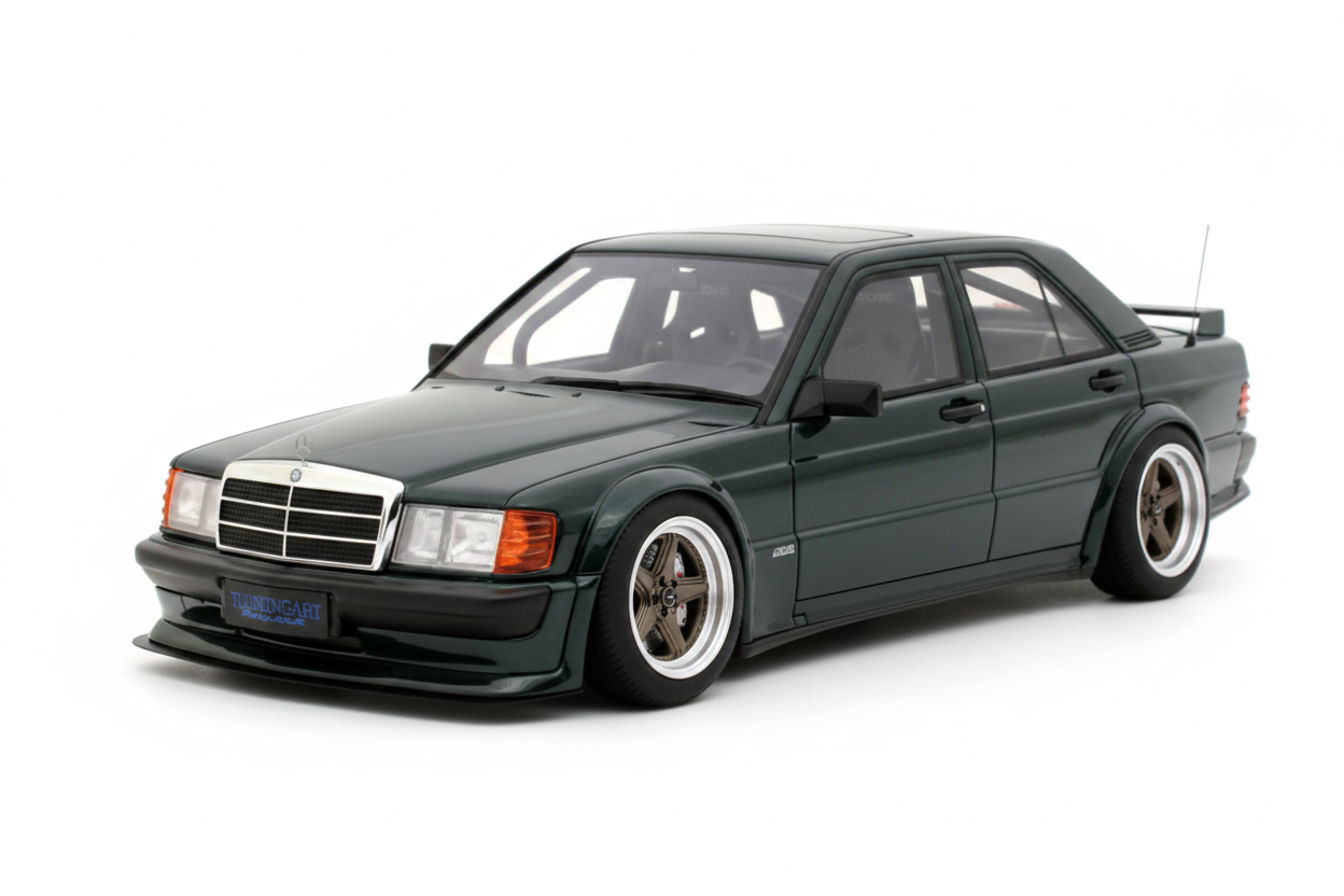 RAUH-WELT REPUBLIK RWR Mercedes 190E 2.5-16 PORSCHE RACING GREEN METALLIC 22G 2025