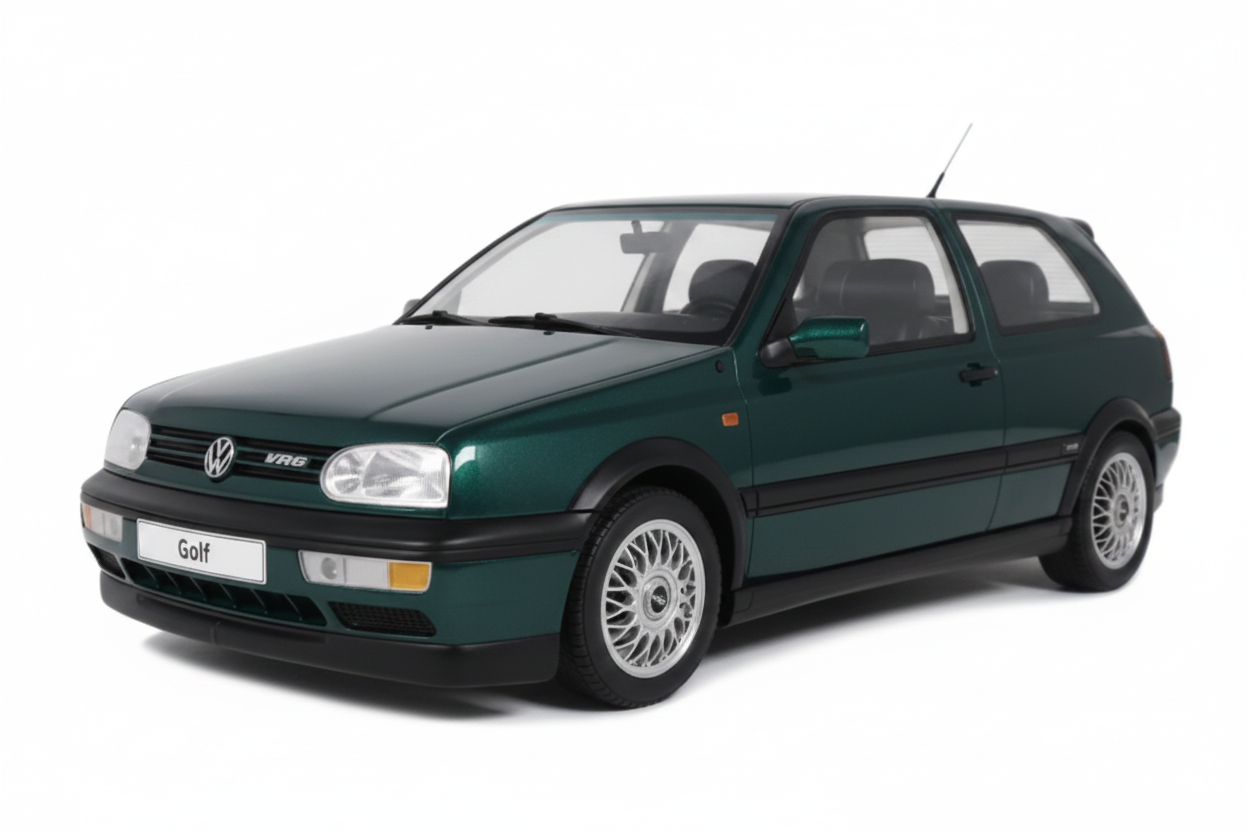 VW Volkswagen Golf III VR6 Carat Dragon Green 1992