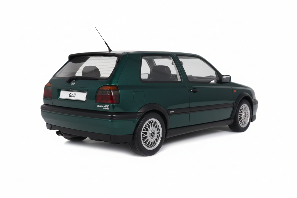 VW Volkswagen Golf III VR6 Carat Dragon Green 1992