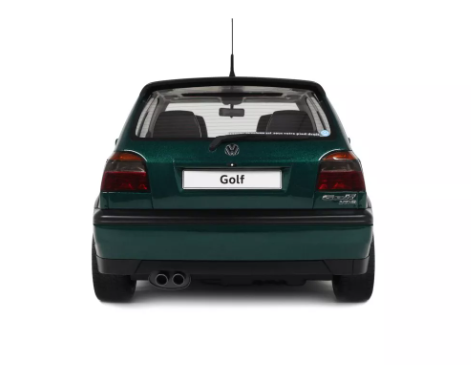 VW Volkswagen Golf III VR6 Carat Dragon Green 1992