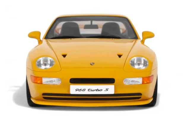 PORSCHE 968 TURBO S YELLOW 1993