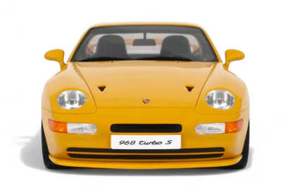 PORSCHE 968 TURBO S YELLOW 1993