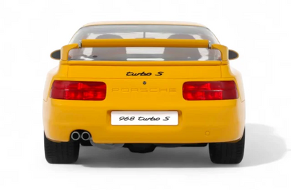 PORSCHE 968 TURBO S YELLOW 1993