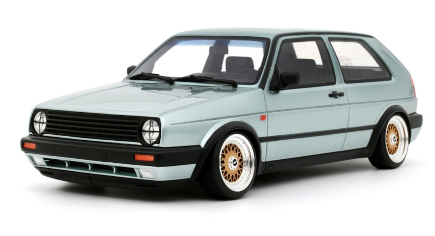VOLKSWAGEN VW GOLF II GTI "STANCE" CALYPSO GREEN 1991