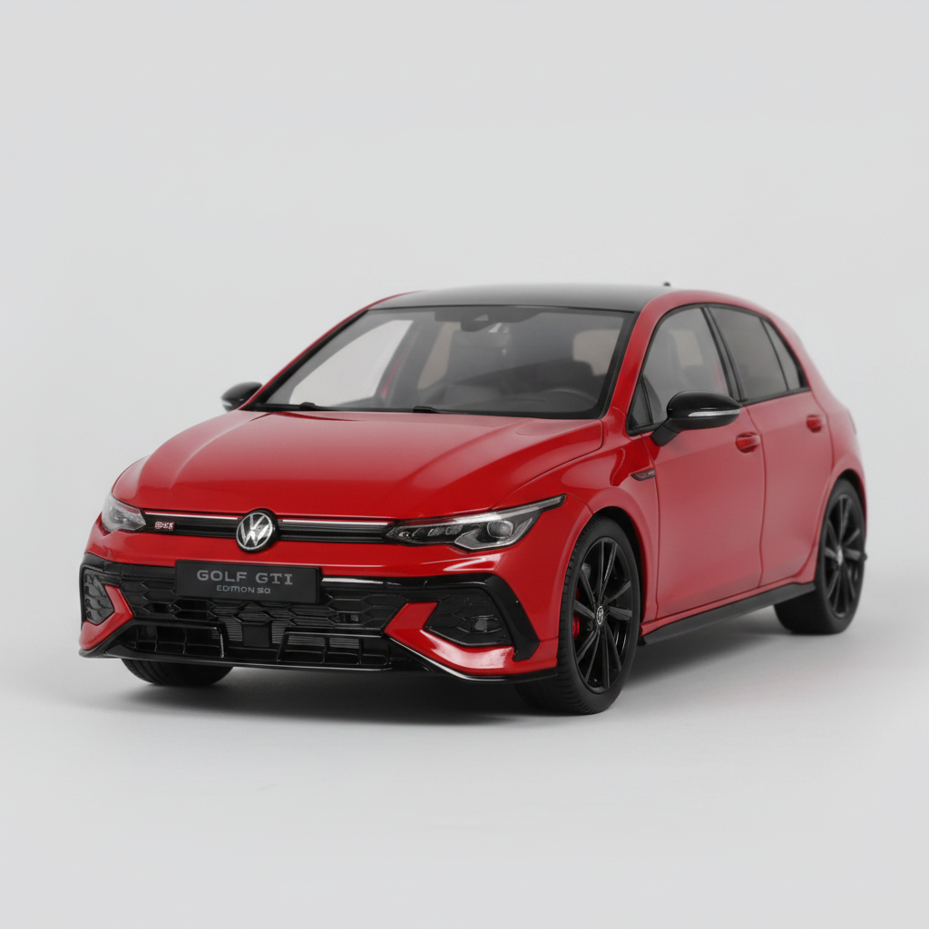 VOLKSWAGEN VW GOLF Mk.8 GTI 50TH EDITION TORNADO RED 2024