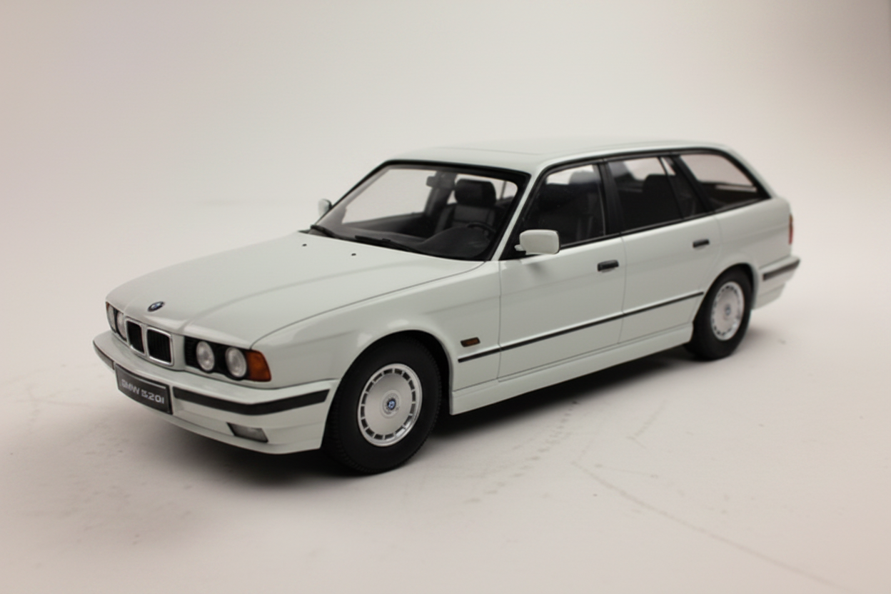 BMW 5-series Touring E34, white 1996