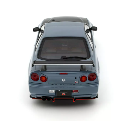 Nissan Skyline GT-R (BNR34) with Body Kit Stealth Grey 2025