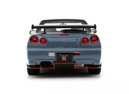 Nissan Skyline GT-R (BNR34) with Body Kit Stealth Grey 2025