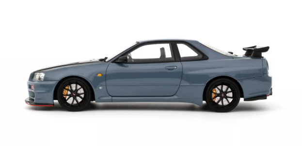 Nissan Skyline GT-R (BNR34) with Body Kit Stealth Grey 2025