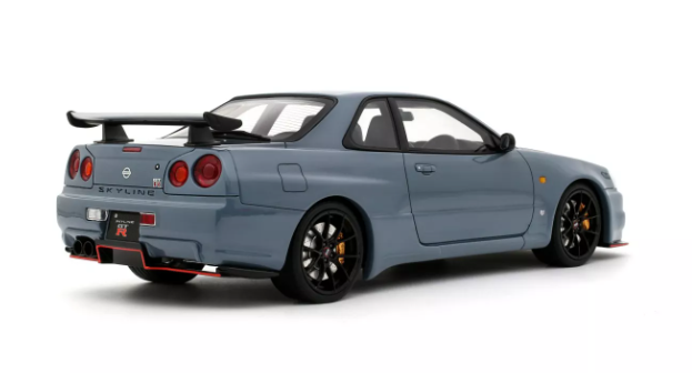 Nissan Skyline GT-R (BNR34) with Body Kit Stealth Grey 2025