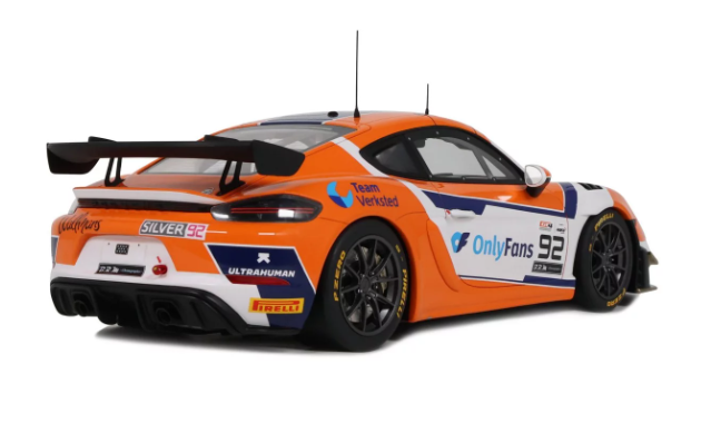 PORSCHE 718 CAYMAN GT4 RS CLUBSPORT E. HEYERDAHL / N. MALOY GT4 EUROPEAN SERIES 2024