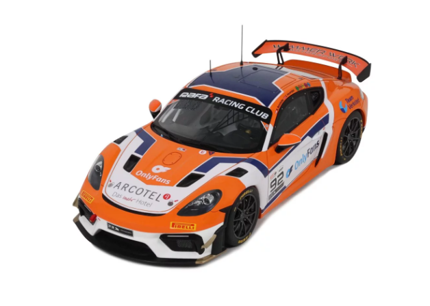PORSCHE 718 CAYMAN GT4 RS CLUBSPORT E. HEYERDAHL / N. MALOY GT4 EUROPEAN SERIES 2024