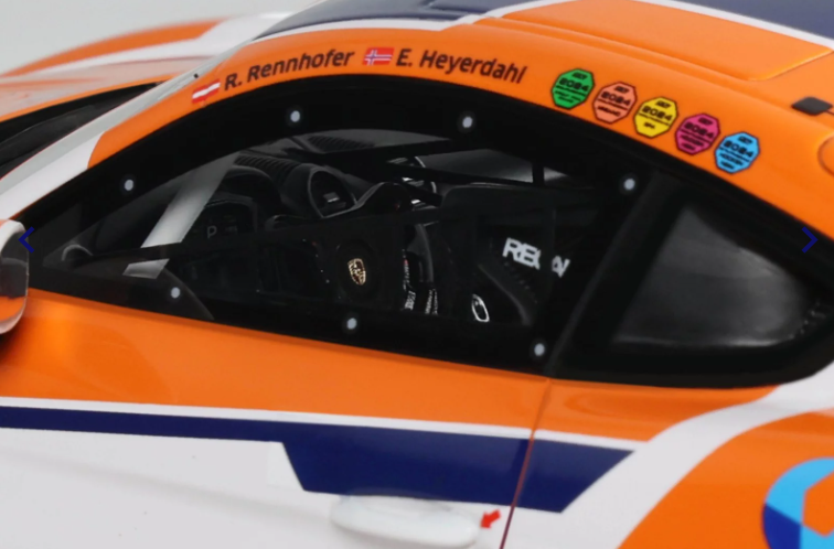 PORSCHE 718 CAYMAN GT4 RS CLUBSPORT E. HEYERDAHL / N. MALOY GT4 EUROPEAN SERIES 2024