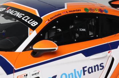 PORSCHE 718 CAYMAN GT4 RS CLUBSPORT E. HEYERDAHL / N. MALOY GT4 EUROPEAN SERIES 2024