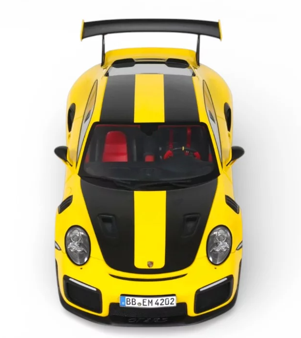 PORSCHE 911 (992.1) GT2 RS NÜRBURGRING LAP RECORD YELLOW 2017