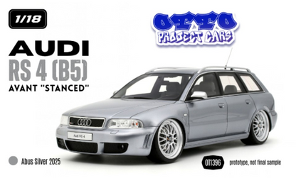 Audi RS 4 (B5) Avant "stanced" Avus Silver 2025