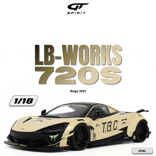 LB-Works McLaren 720S “The Boring Concept” Beige 2024