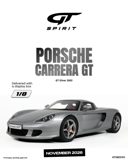 PORSCHE CARRERA GT GT SILVER 2003