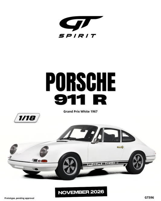 PORSCHE 911 R GRAND PRIX WHITE 1967