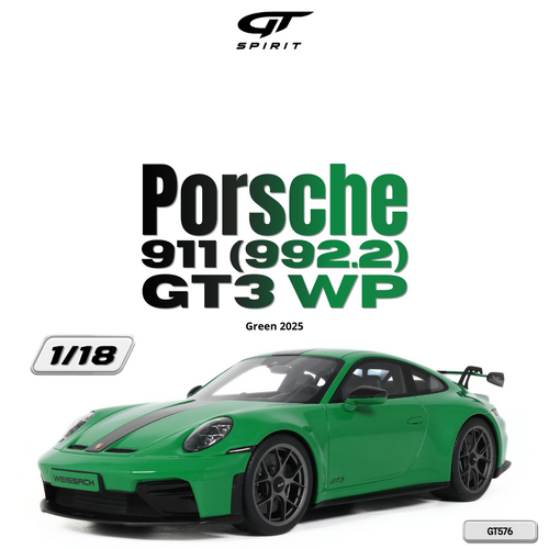 PORSCHE 911 (992.2) GT3 WP GREEN 2025