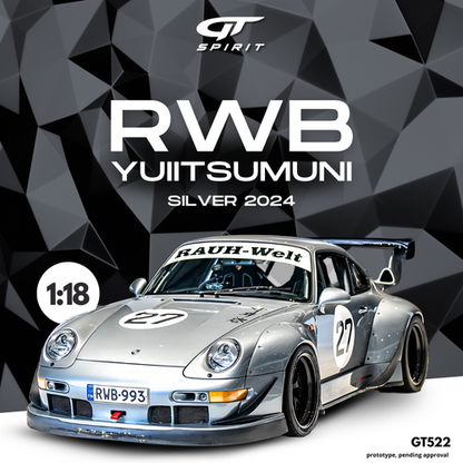 RWB Porsche 911 YUIITSUMUNI SILVER 2024