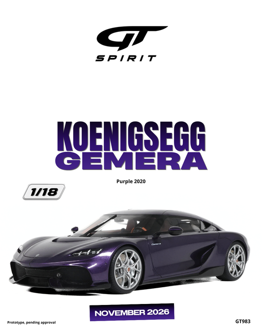 KOENIGSEGG GEMERA PURPLE 2020