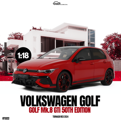 VOLKSWAGEN VW GOLF Mk.8 GTI 50TH EDITION TORNADO RED 2024