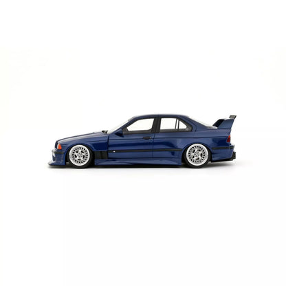BMW E36 LTO Sedan Turbo Khyzyl Saleem Avus Blue 2023