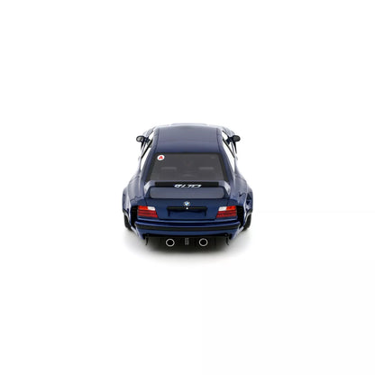 BMW E36 LTO Sedan Turbo Khyzyl Saleem Avus Blue 2023
