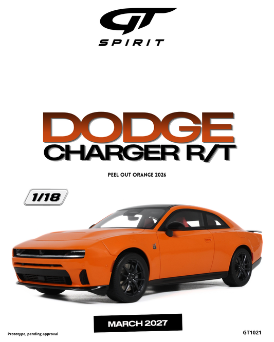 DODGE CHARGER R/T PEEL OUT ORANGE 2026