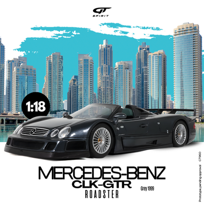 MERCEDES-BENZ CLK-GTR ROADSTER GREY 1999