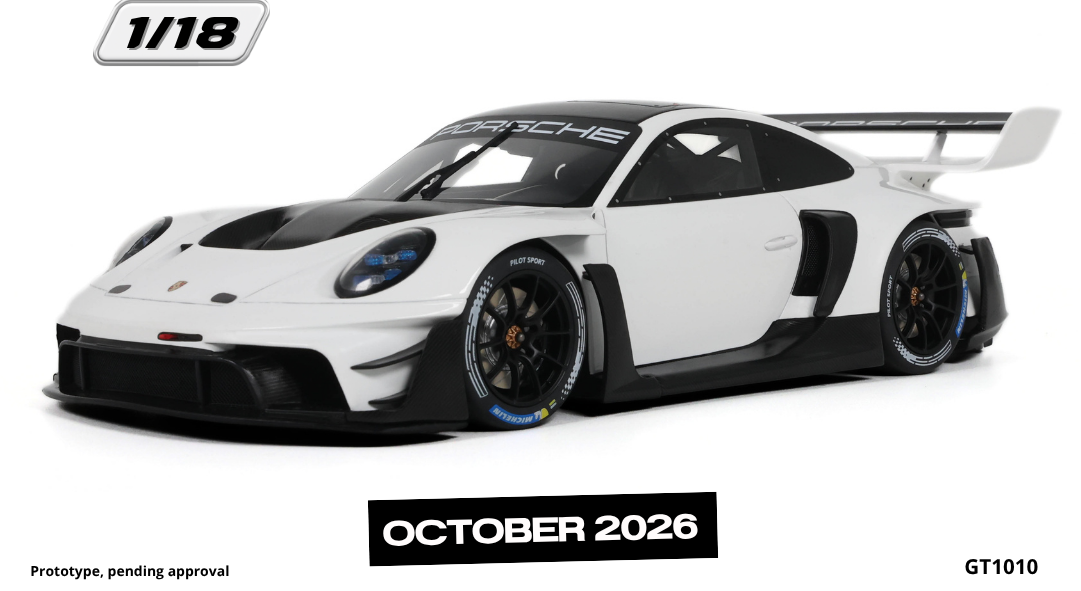 PORSCHE 911 (992.1) GT3 R RENNSPORT WHITE 2023