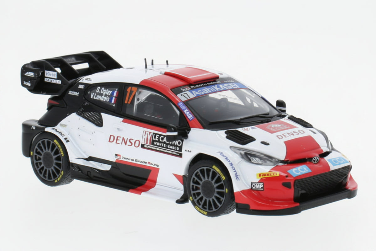 Toyota GR Yaris Rally1 Hybrid, No.17, Rallye WM, Rallye Monte Carlo, S.Ogier/V.Landais, 2023