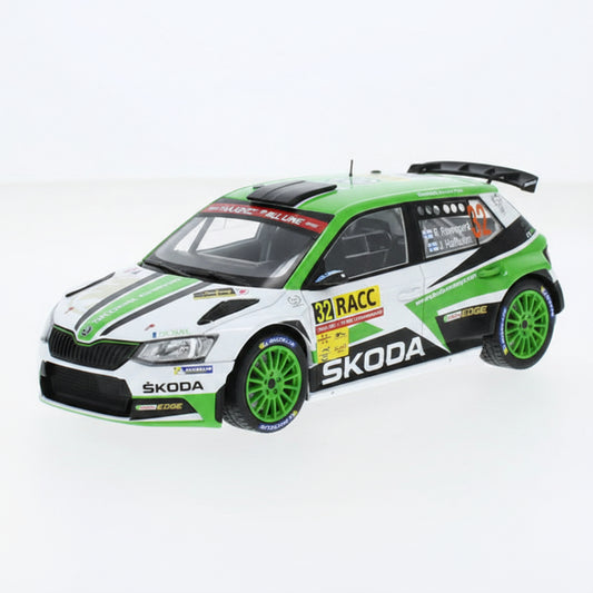 Skoda Fabia R5, No.32, Rallye WM, Rally Catalunya, K.Rovanperä/J.Halttunen, 2018