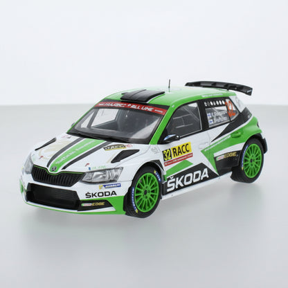 Skoda Fabia R5, No.32, Rallye WM, Rally Catalunya, K.Rovanperä/J.Halttunen, 2018