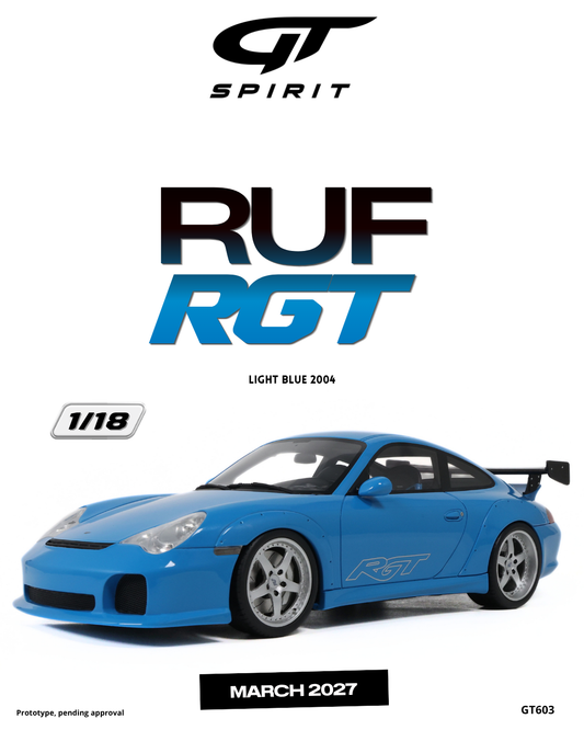 RUF PORSCHE RGT LIGHT BLUE 2004