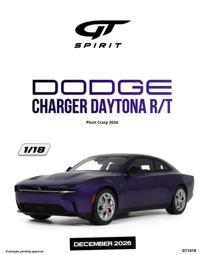 DODGE CHARGER DAYTONA R/T PLUM CRAZY 2024