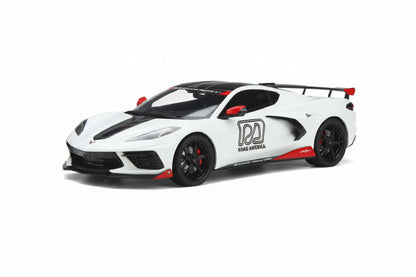 CHEVROLET CORVETTE C8 PACE CAR 2020 ARCTIC WHITE